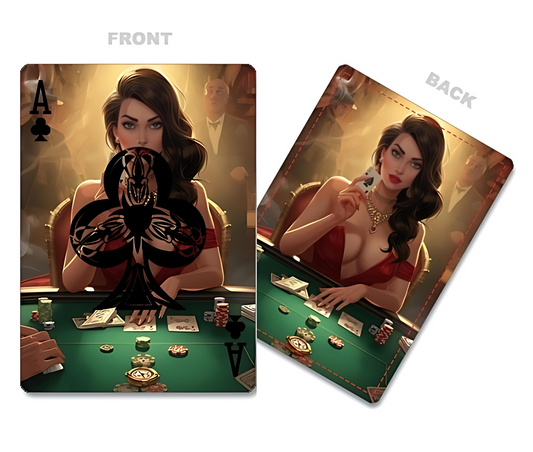 Custom Playing Cards – The Queen Of Sin
