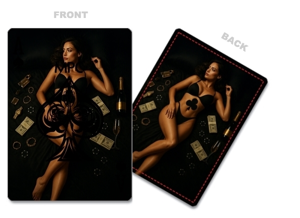 Custom Playing Cards - Selene Noir