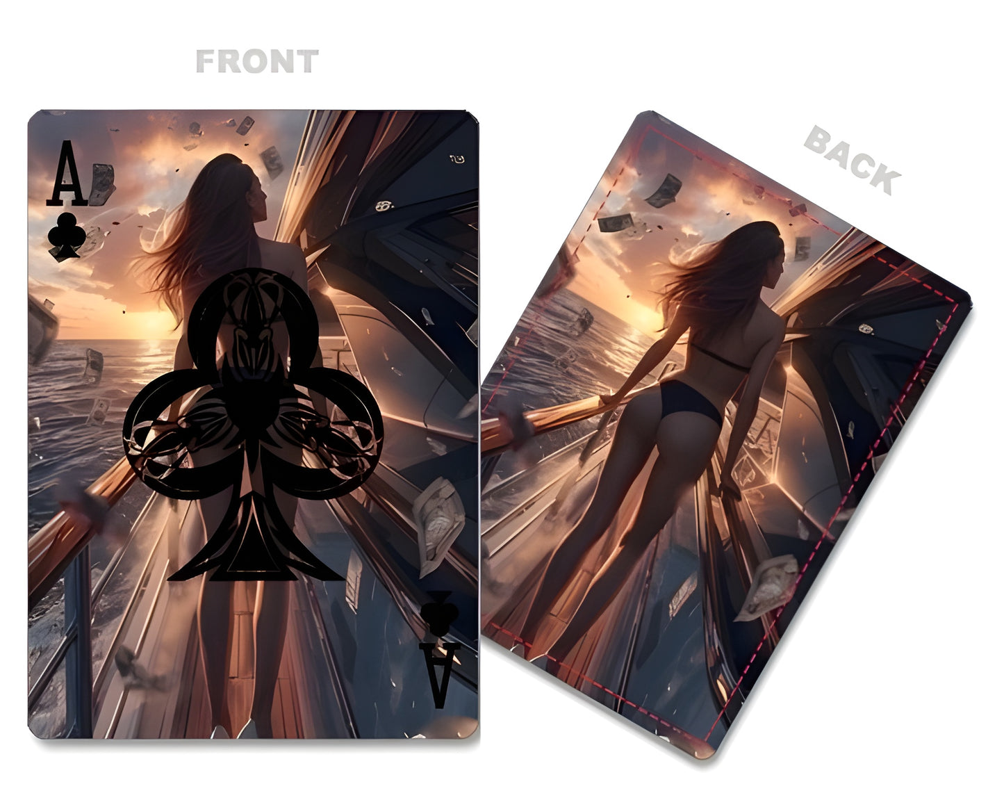 Custom Playing Cards – Luxury Waves